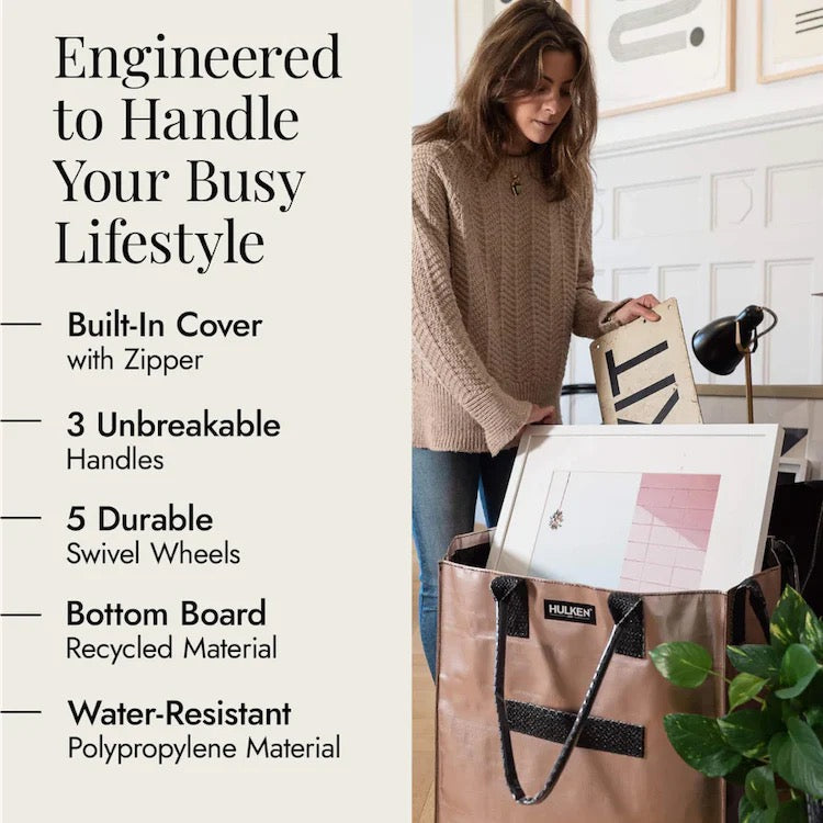 Hulken Bag - rosé goud - small