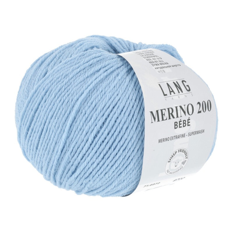 Lang Yarns - Merino 200 - light blue - 71.0372