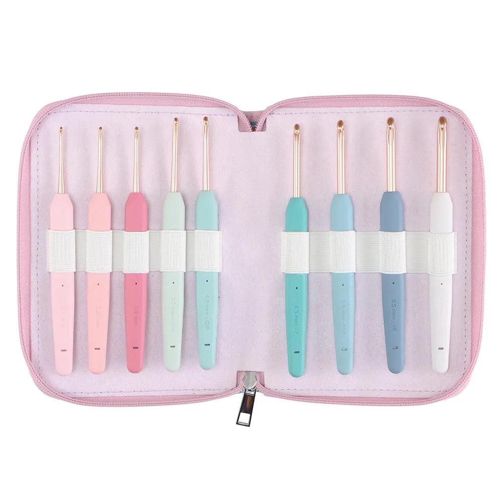 KnitPro - Vybe Haaknaaldenset 9 stuks - Deluxe
