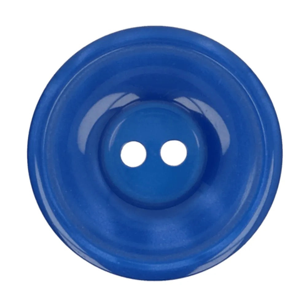 Knop - Bottoni Italiani maat 36 - 22,5mm - blauw - 201