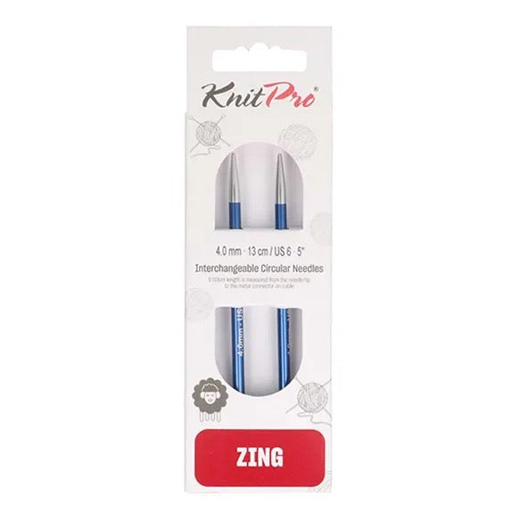 KnitPro Zing verwisselbare breipunten 13cm