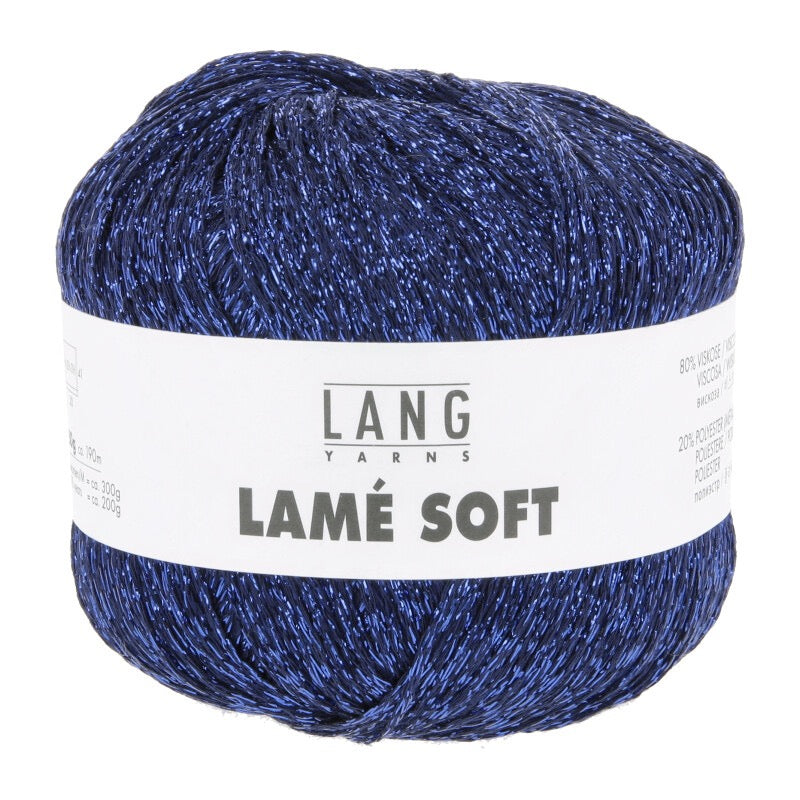 Lang Yarns - Lamé Soft - navy - 56.0025