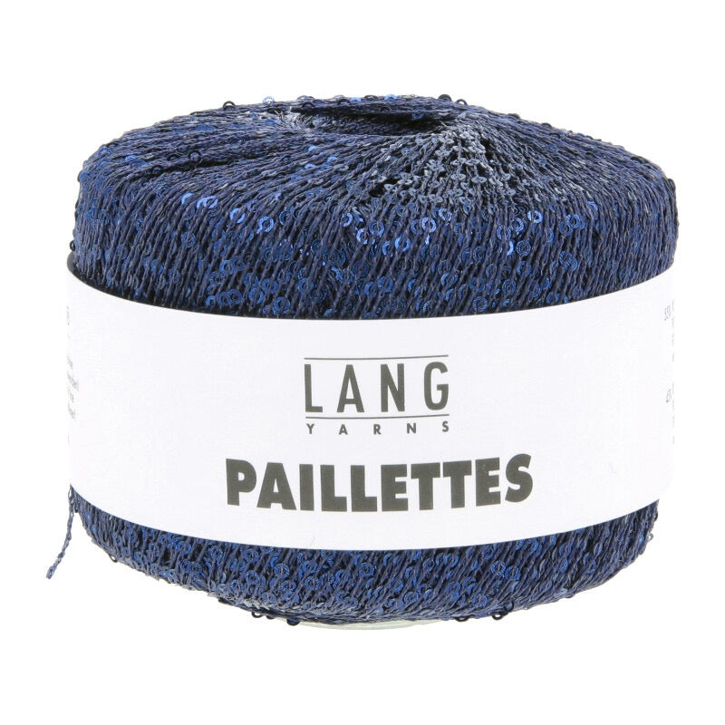 Lang Yarns - PAILLETTES - steel blue - 39.0010