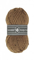Durable - Soqs Tweed - hazelnut - 2218