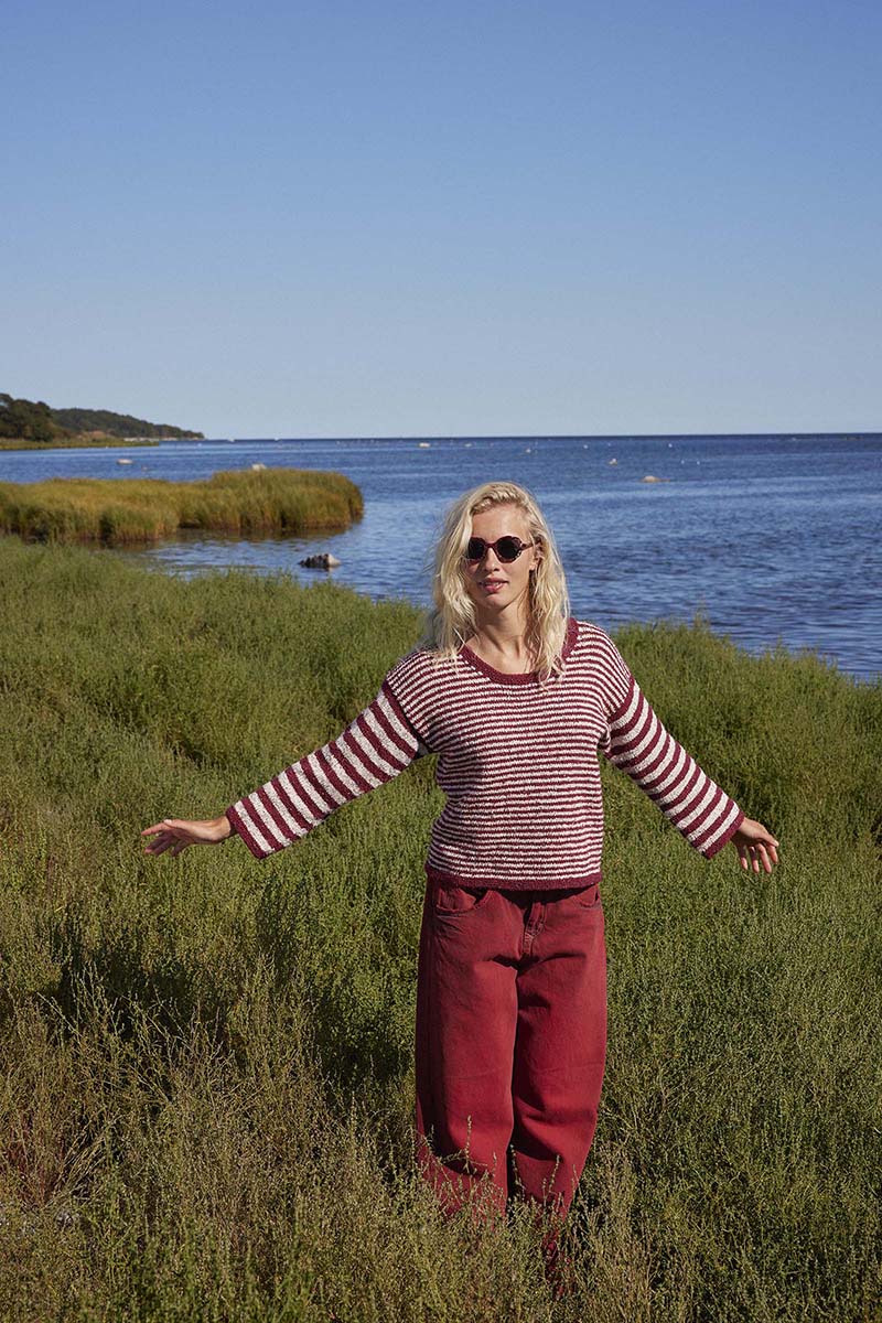 Lang Yarns - Cotton Tweed - bordeaux - 1178.0064