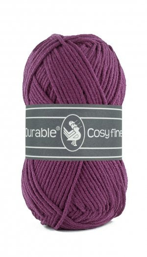 Durable - Cosy Fine - plum - 249