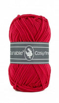 Durable - Cosy Fine - deep red - 317