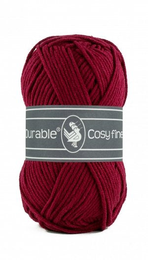 Durable - Cosy Fine - bordeaux - 222