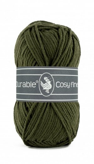 Durable - Cosy Fine - dark olive - 2149