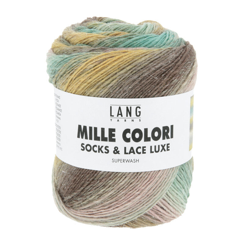 Lang Yarns - Mille Colori Socks & Lace Luxe - mint - 859.0222