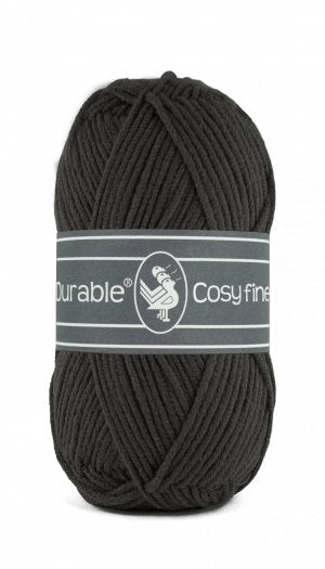 Durable - Cosy Fine - charcoal - 2237