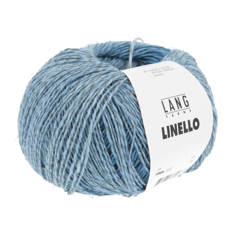 Lang Yarns - Linello - blue - 1066.0222