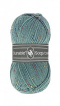 Durable - Soqs Tweed - vintage green - 2234