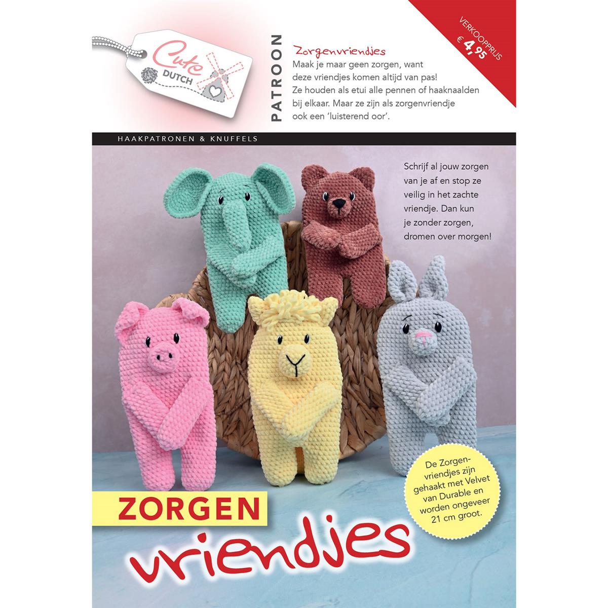 Durable - Cute Dutch Patroonboekje - Zorgenvriendjes