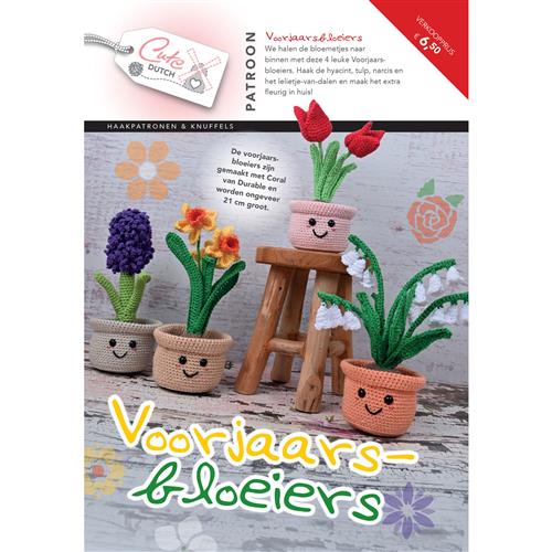 Durable - Cute Dutch Patroonboekje - Voorjaarsbloeiers