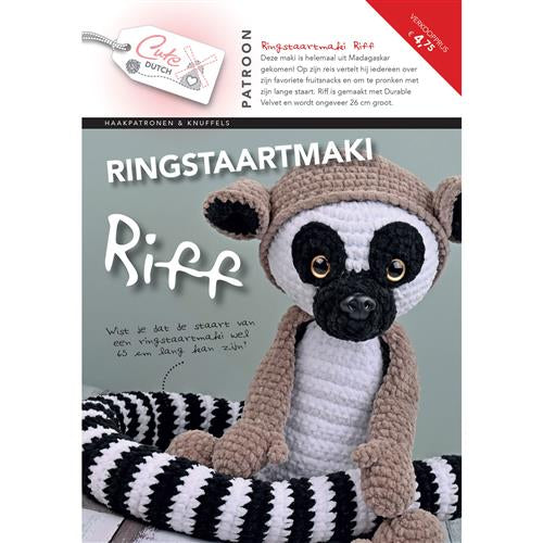 Durable - Cute Dutch Patroonboekje - Ringstaartmaki Riff