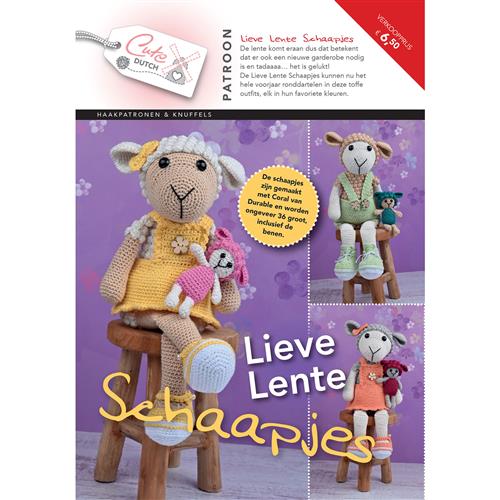 Durable - Cute Dutch Patroonboekje - Lente Schaapjes