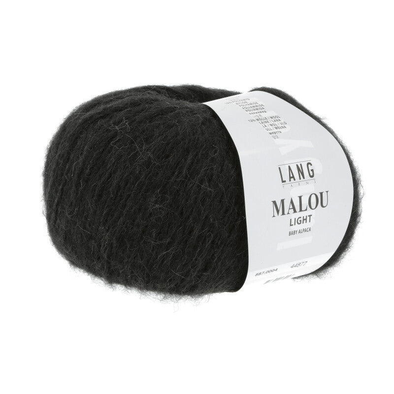 Lang Yarns - MALOU LIGHT - black - 887.0004