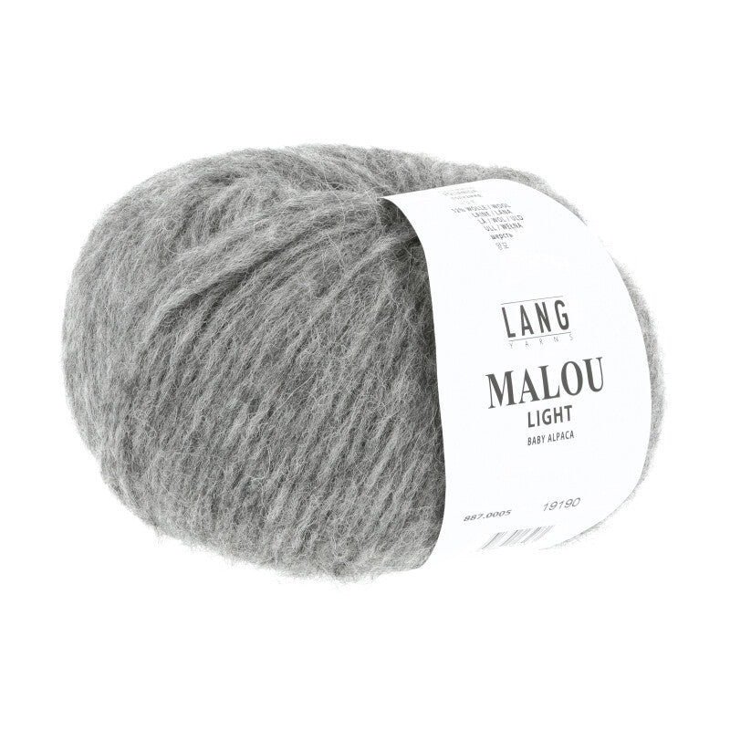 Lang Yarns - MALOU LIGHT - grau - 887.0005