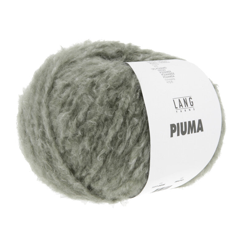 Lang Yarns - Piuma - olive - 1177.0098