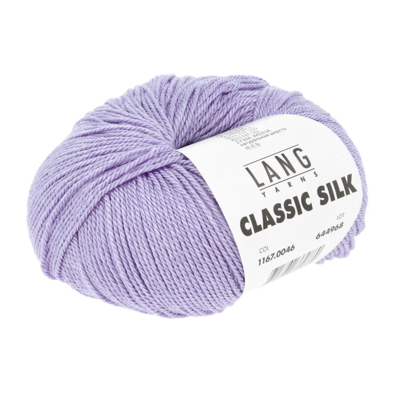 Lang Yarns - Classic Silk - lila - 1167.0046