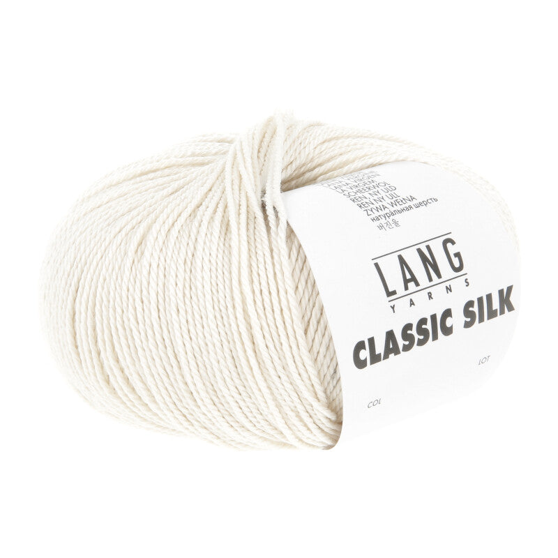 Lang Yarns - Classic Silk - off white - 1167.0094