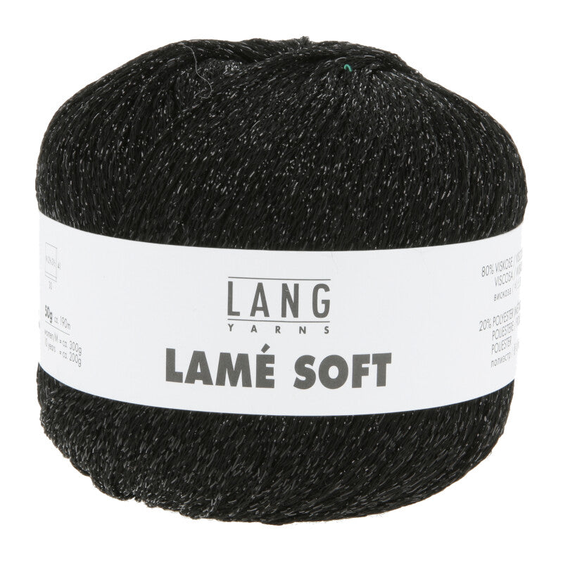 Lang Yarns - Lamé Soft - black - 56.0004