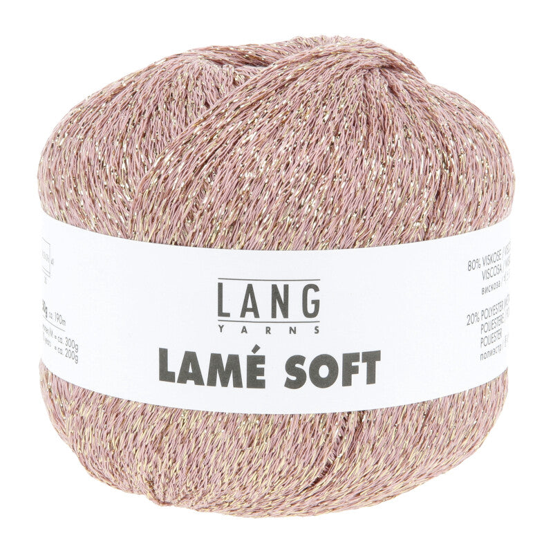 Lang Yarns - Lamé Soft - vintage rose - 56.0048