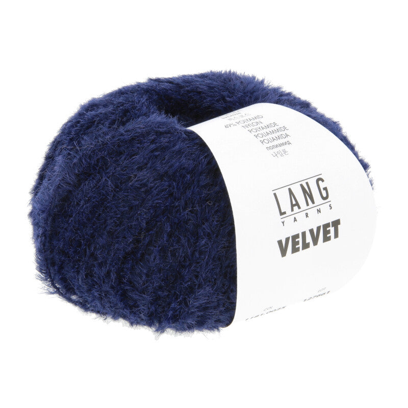 Lang Yarns - Velvet - marine - 1181.0025