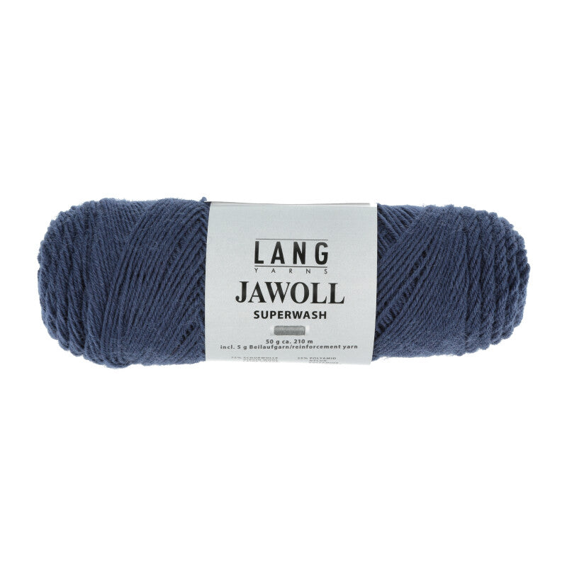 Lang Yarns - Jawoll - dark jeans - 83.0033