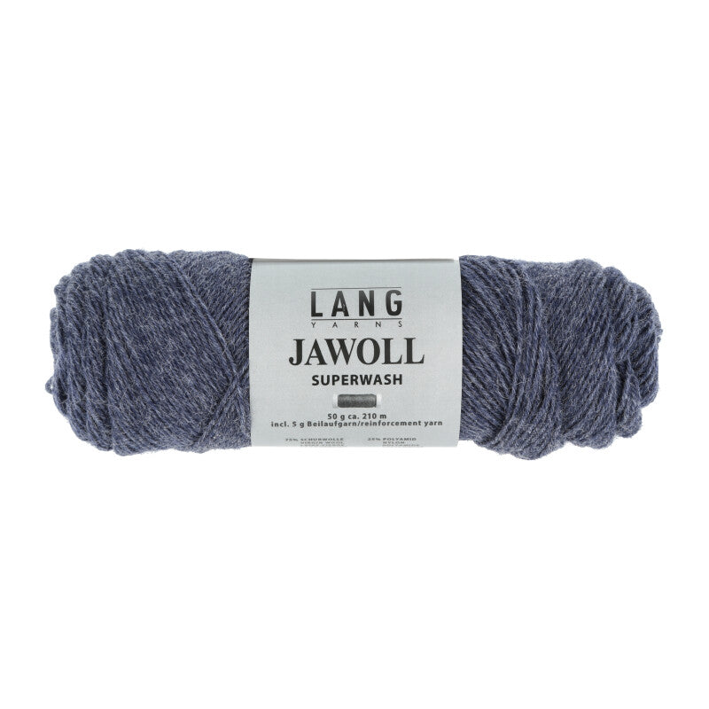 Lang Yarns - Jawoll - heathered blue - 83.0069