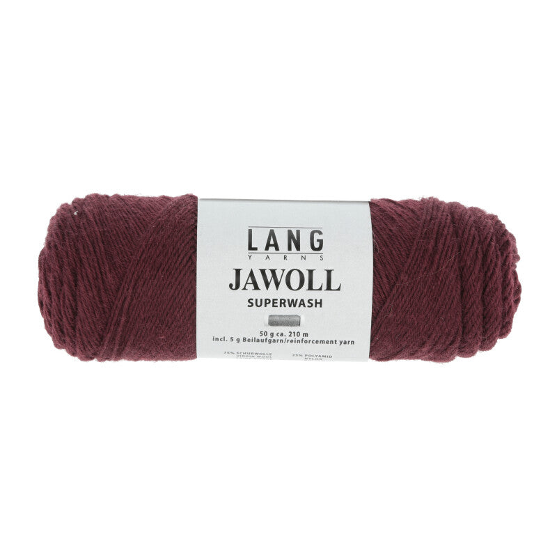 Lang Yarns - Jawoll - bordeaux - 83.0084