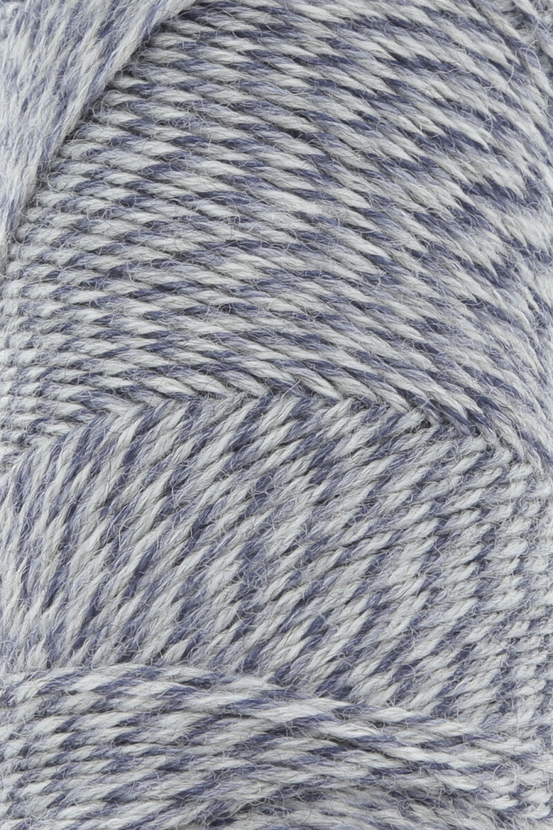 Lang Yarns - Jawoll - twisted blue heathered grey - 83.0151