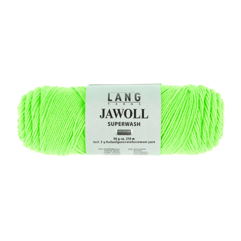 Lang Yarns - Jawoll - neon green - 83.0316