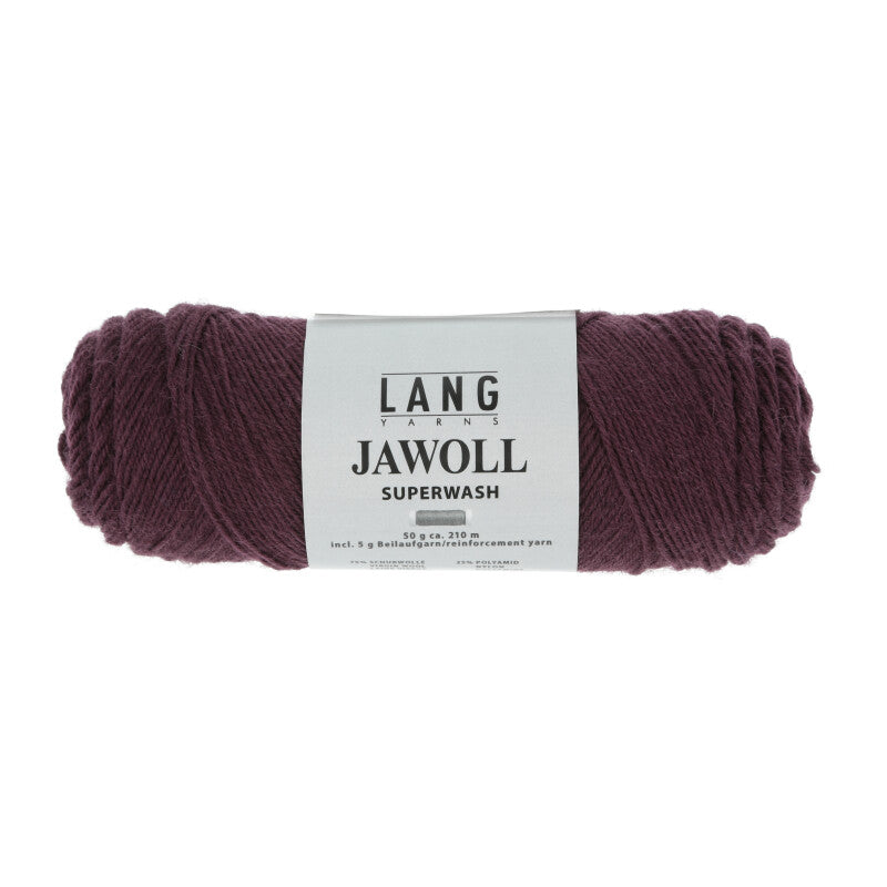 Lang Yarns - Jawoll - dark aubergine - 83.0390