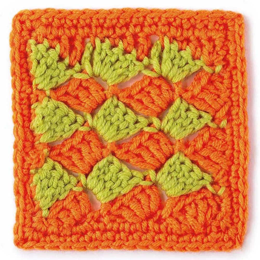 Mix & Match granny squares - haaksteken - C. Montgomerie