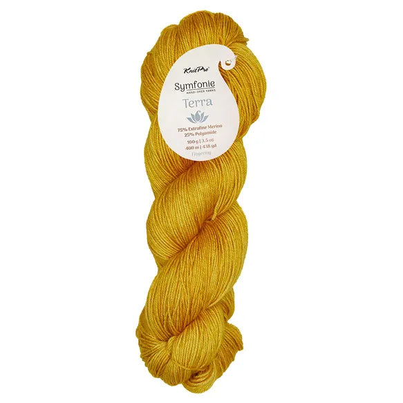 Symfonie Yarns - Terra - Solid - tumeric - SS2006