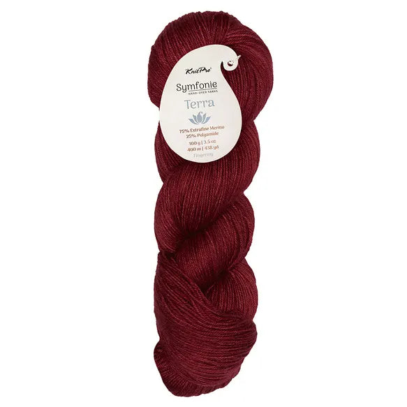 Symfonie Yarns - Terra - Solid - dried chiles - SS2009