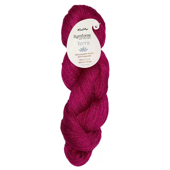 Symfonie Yarns - Terra - Solid - pink mauve - SS2010