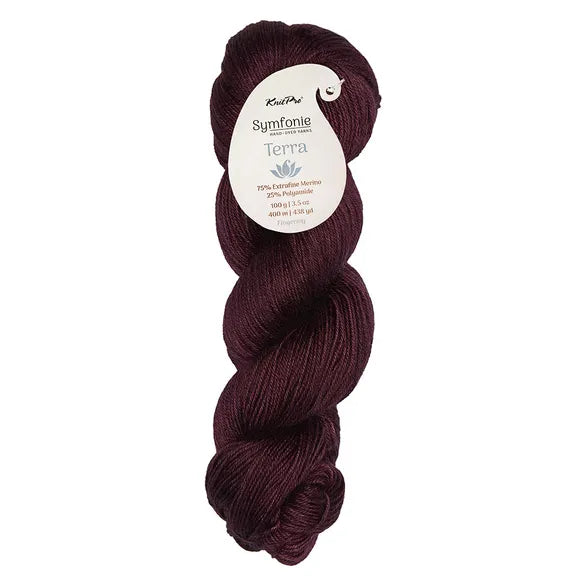 Symfonie Yarns - Terra - Solid - mahogany - SS2011