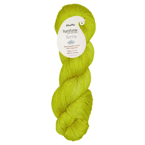 Symfonie Yarns - Terra - Solid - citrus - SS2012