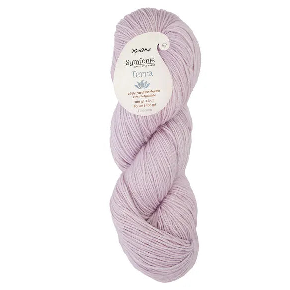 Symfonie Yarns - Terra - Solid - lilac - SS2018