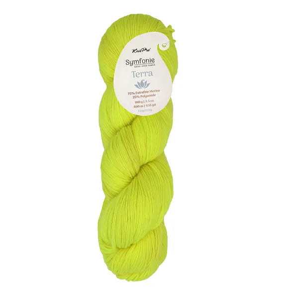 Symfonie Yarns - Terra - Solid - lemon glow - SS2027