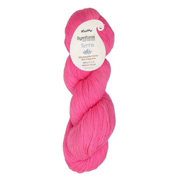 Symfonie Yarns - Terra - Solid - ka pow pink - SS2028