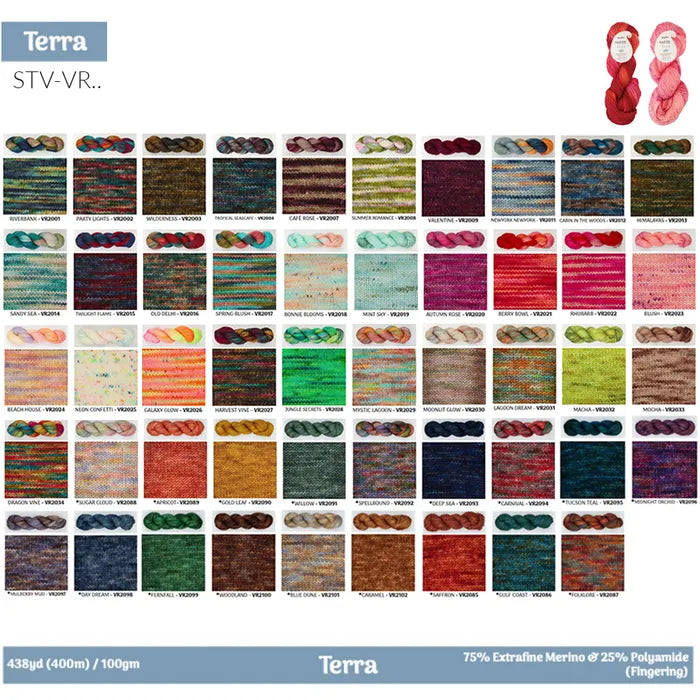 Symfonie Yarns - Terra - Variegated - jungle secrets - VR2028