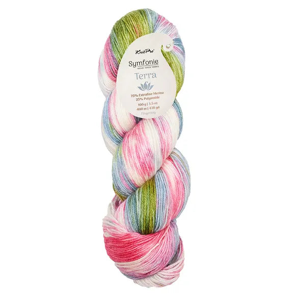 Symfonie Yarns - Terra - Variegated - summer romance - VR2008