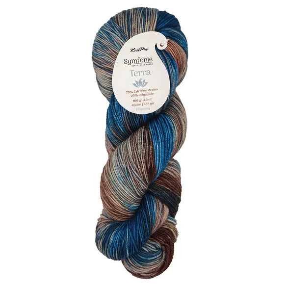 Symfonie Yarns - Terra - Variegated - cabin in the woods - VR2012