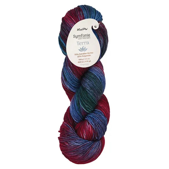 Symfonie Yarns - Terra - Variegated - twilight flame - VR2015
