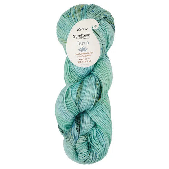 Symfonie Yarns - Terra - Variegated - mint sky - VR2019