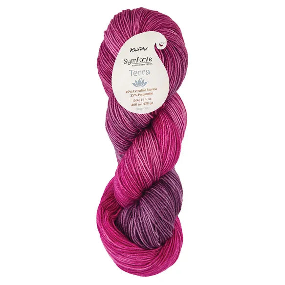 Symfonie Yarns - Terra - Variegated - autum rose - VR2020